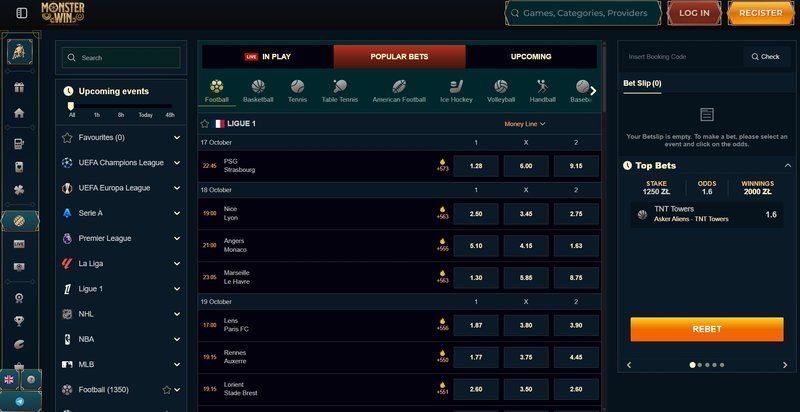 Casino monsterwin - Monsterwin Casino Deutschland: Der ultimative Ort für Online-Casino-Spiele