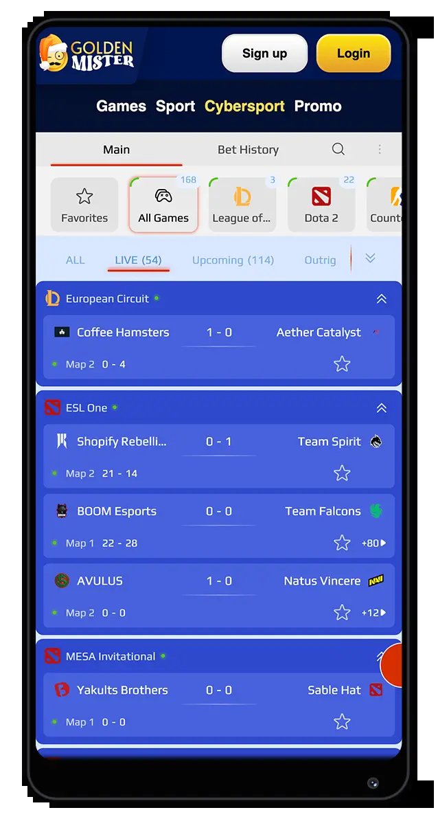 Golden mister app, golden mister